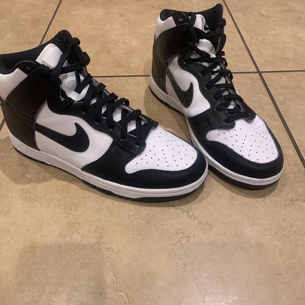 Excellent condition! Mens high top Nike Dunks size 10 - Picture 2 of 7